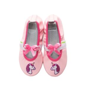 School slippers pink unicorn