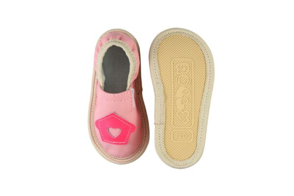 Rolly preschool slippers for daycare kindergarten toddler house bird nonslip sole