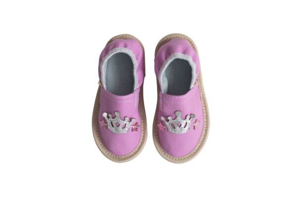 Rolly slippers for preschool toddler girl crown