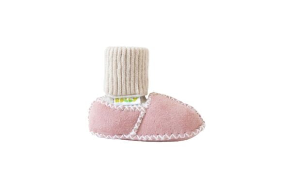 Baby daycare pink baby winter rolly slippers toddler pink