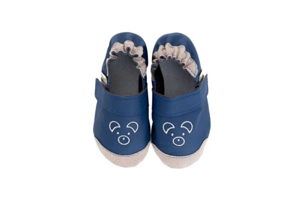 Rolly slippers mini bear navy blue toddlers