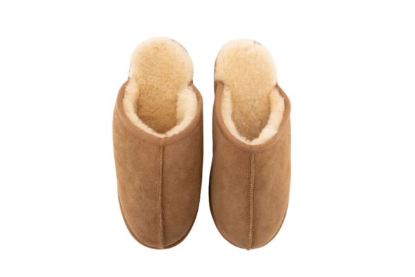 Rolly slippers for adults cozy home slippers chestnut