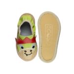 Rolly kindergarten daycare slippers toddler dino light green nonslip sole toddlers for boys