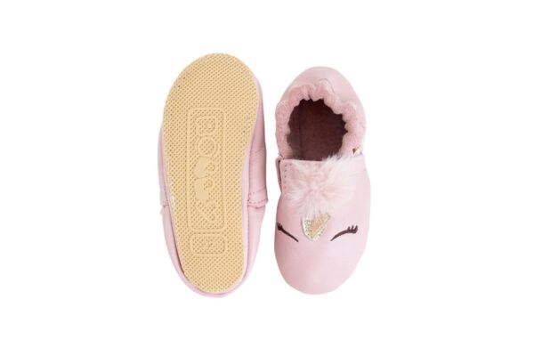 Rolly bebe kindergarten slippers unicorn julija nonslip sole for toddlers