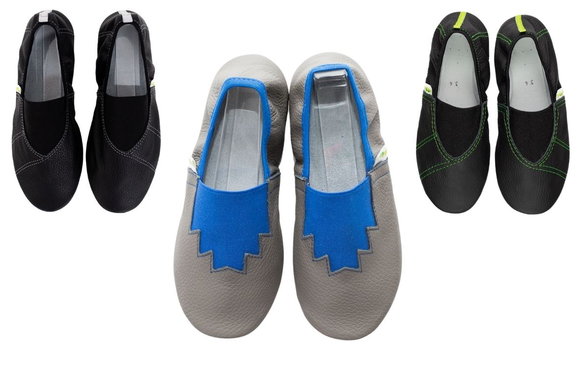 Rolly school slippers wide model