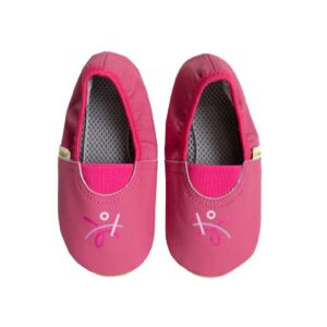 Rolly barefoot classroom shoes pink
