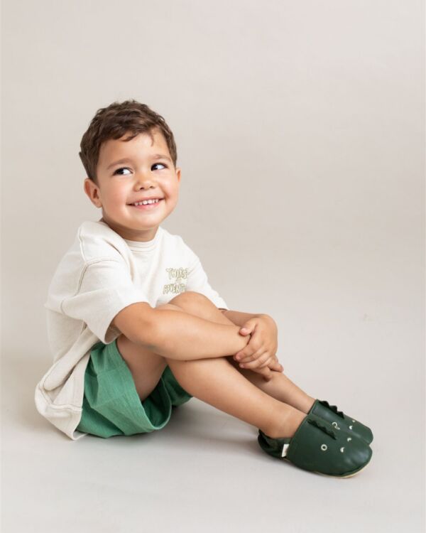 Rolly bebe slippers classroom shoes for preschool dino 1